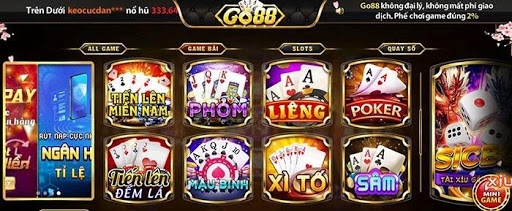 Go88 – Thiên đường của tất cả địa điểm cờ bạc online 2021