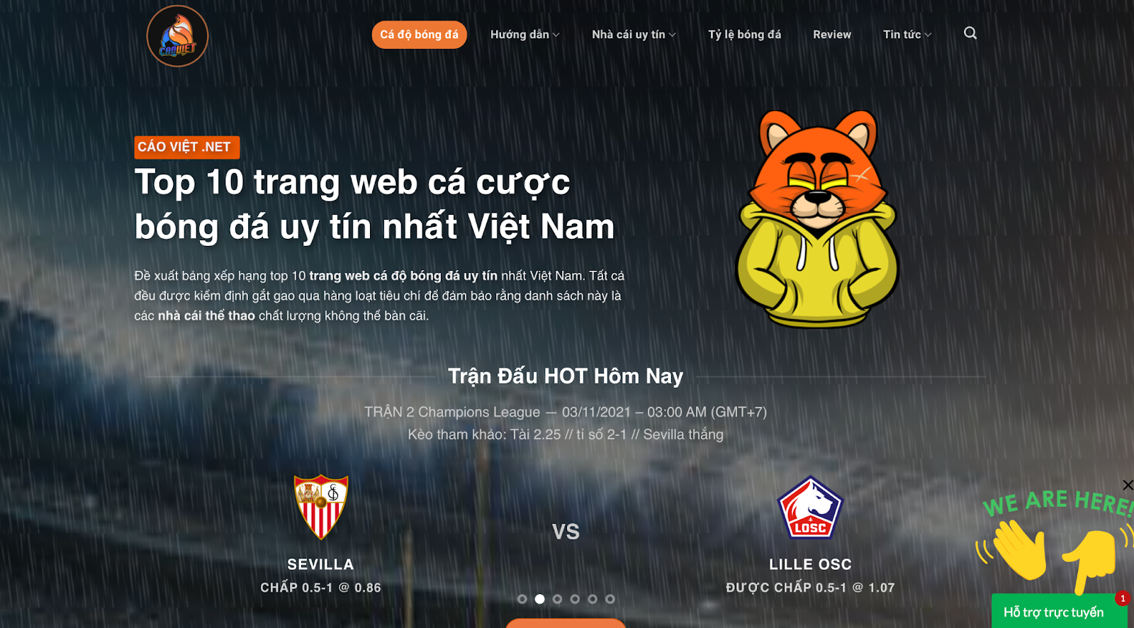 Trải nghiệm website cực đỉnh của xóc đĩa online Cáo Việt Net